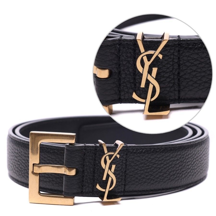 생로랑 [AK원주점] [생로랑] 22SS 남성 모노그램 벨트 (634440_DTI0W_1000_22S)