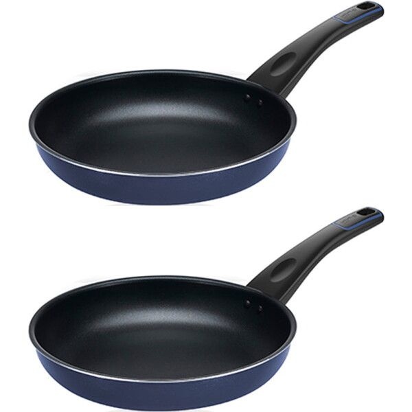도루코 도루코 [도루코] [설명절 특가 할인]  퓨어라이트애쉬블루 프라이팬 2종세트(24cm+24cm)/코팅후라이팬/가성비후라이팬 gi