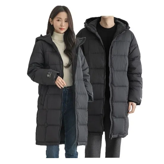 공용 안유진 이준호 캐주얼 코코 머스코비 덕 롱다운 패딩 7KF2064