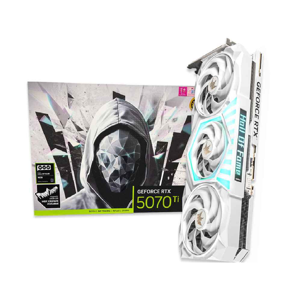 갤럭시 GALAX 지포스 RTX5070 Ti HOF GAMING D7 16GB