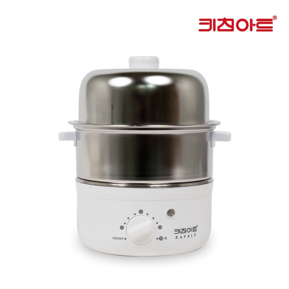 [온누리7%혜택]키친아트 라팔 스테인레스 계란찜기 2단 달걀조리기 멀티 찜기 WE-430MX