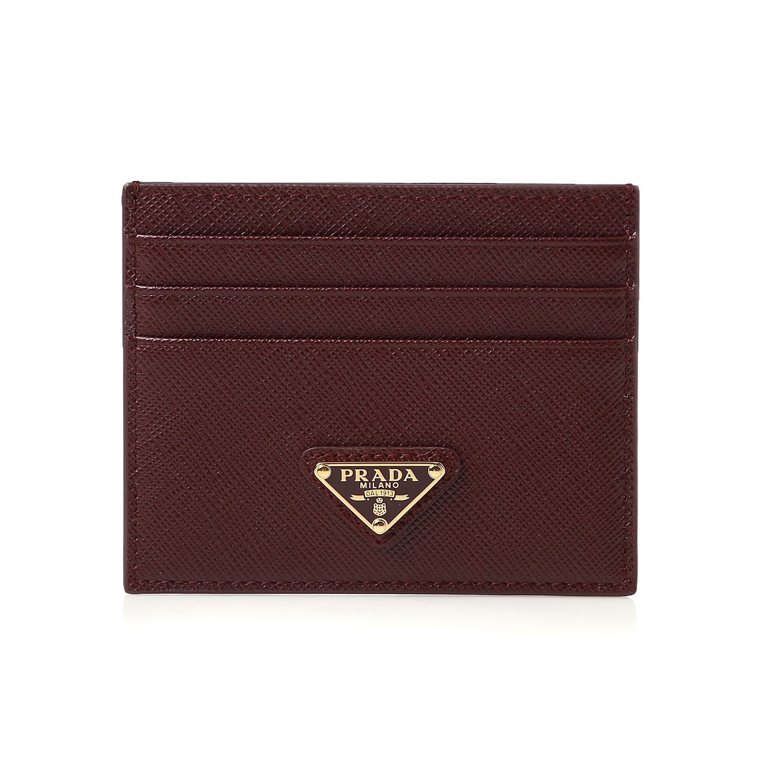 [롯데백화점] 프라다 사피아노 트라이앵글 로고 카드지갑 1MC025 QHH F0007 AEO