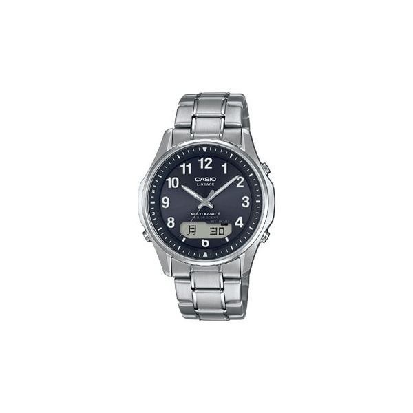 CASIO [해외] 카시오 CASIO LINEAGE 리니에지 LCW-M100TSE-1A2JF 솔라 전파 시계 3H콤비 TI 5W 사파이어 유리 간단 밴드 161455
