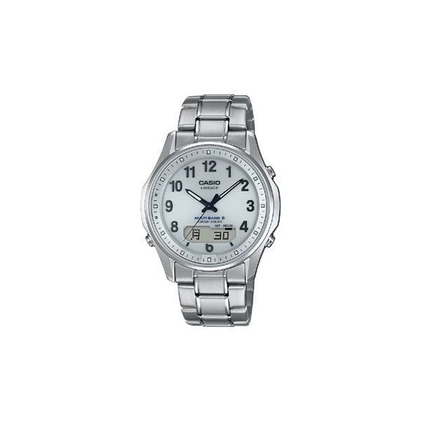 CASIO [해외] 카시오 CASIO LINEAGE 리니에지 LCW-M100TSE-7AJF 솔라 전파 시계 3H콤비 TI 5W 사파이어 유리 간단 밴드 161115