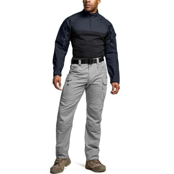 씨큐알 (현대Hmall) [하프클럽/씨큐알]CQR 스니크X 택티컬 등산 클라이밍 밴딩 스판 남자 카고바지 CQ-TF