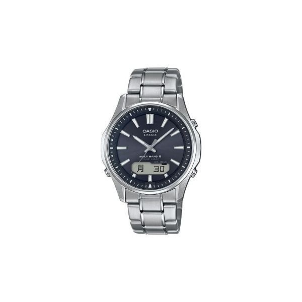 [해외] 카시오 CASIO LINEAGE 리니에지 LCW-M100TSE-1AJF 솔라 전파 시계 3H콤비 TI 5W 사파이어 유리 간단 밴드 160975