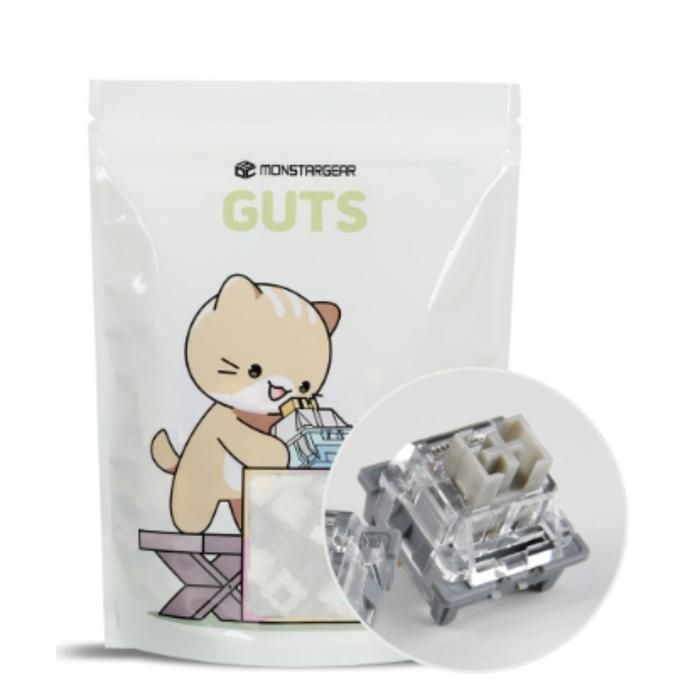 몬스타기어 오테뮤 저소음 택타일 70개 조약돌 키캡