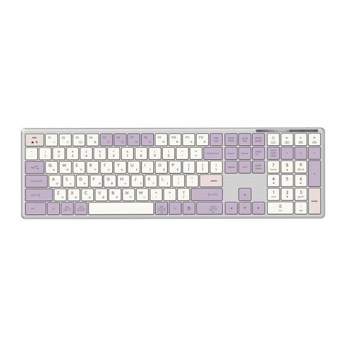 프리플로우 키보드 초슬림 바디 풀메탈 팬터그래프 라벤더