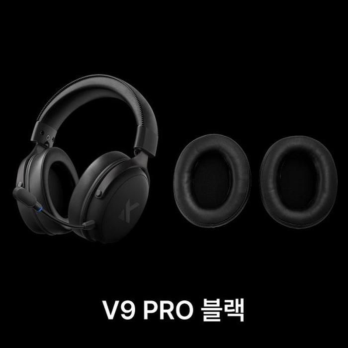 프리플로우 프리플로우 게이밍 헤드셋 이어패드 음질향상 게임용 블랙