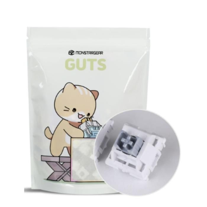 몬스타기어 WS 택타일 저소음 70개 키보드 키캡 소리