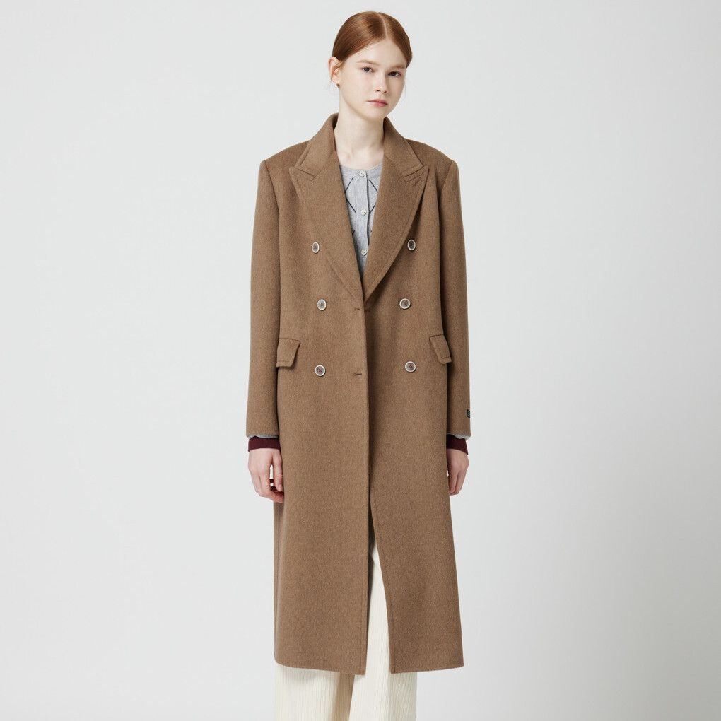 [롯데백화점] CC콜렉트 캐시이어 블렌드 플랩 포켓 더블 롱코드 C254MSG173 LE1220639118