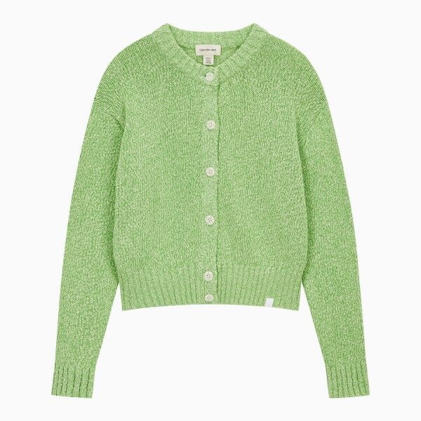 피브이에이치코리아유한회사 [캘빈클라인 진] [CK] 여성 청키 코튼 버튼업 가디건 47B306G 95F