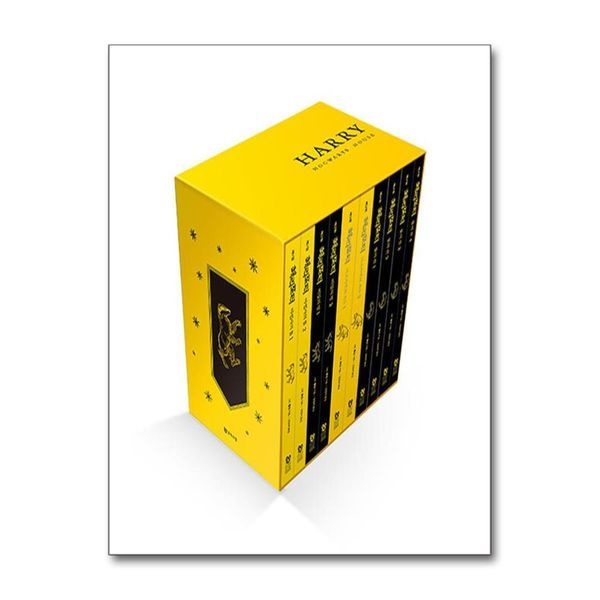 제이북스 [보리보리]해리포터 기숙사 에디션 책 후플푸프 1-4 권 무선 박스 세트 (전10권)