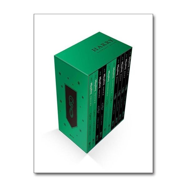제이북스 [보리보리]해리포터 기숙사 에디션 책 슬리데린 1-4 권 무선 박스 세트 (전10권)