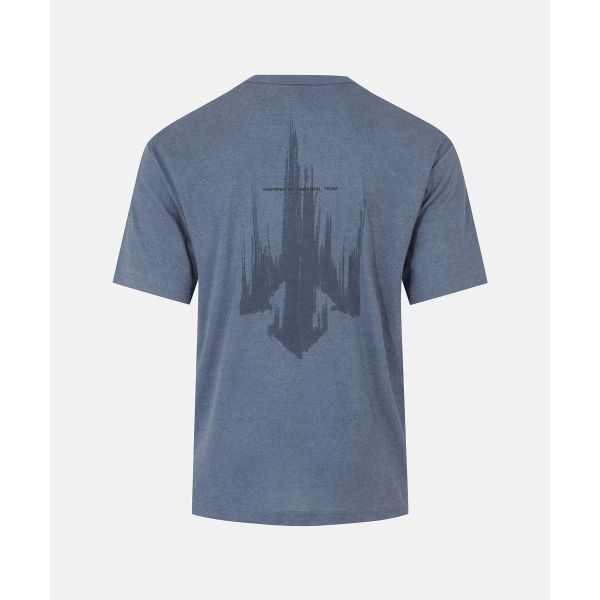 <매장정품> DESCENTE 데상트 트레이닝 워싱 반팔 티셔츠 데님 블루 SR121TTS11 SR121TTS11_DBLU 995063