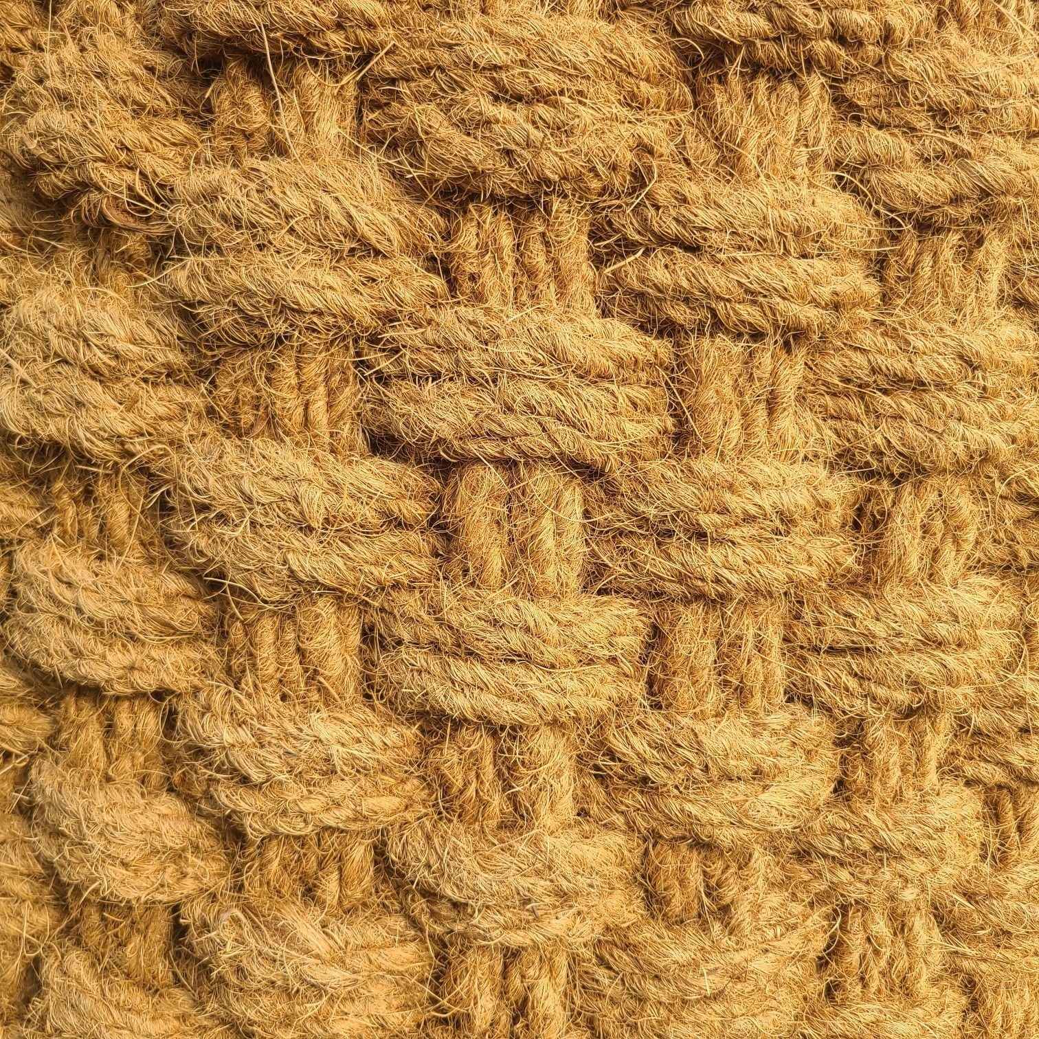 데일리루트 협력사 안전한 보행산책로 야자매트 폭 길이 x 3m 40cm 잡초제거 주차장 야자 산책로 수 매트 넛