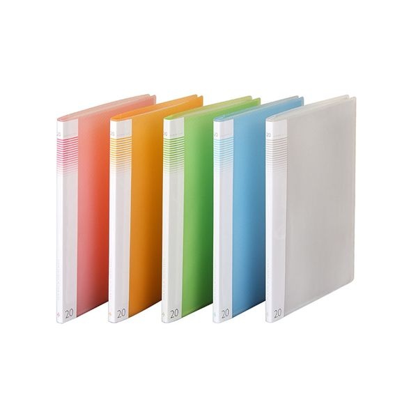 [온누리상품] 문화산업 PP 반투명클리어화일 20P F529-7 색상랜덤