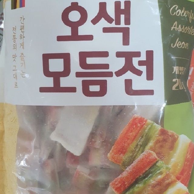asiaside 오색모듬전을 간단하게 밥상에 1kg