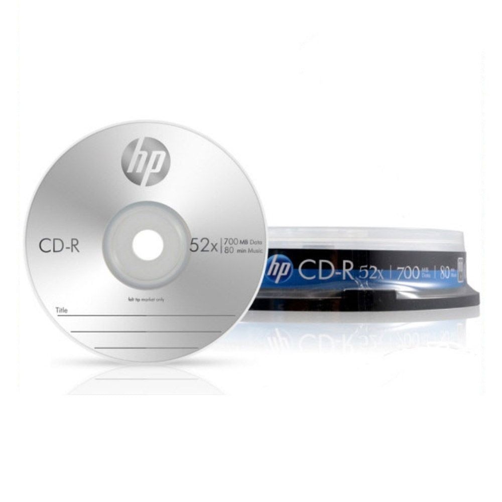 협력업체 HP Media CD-R 52x 700MB (10p 케익 케이스)