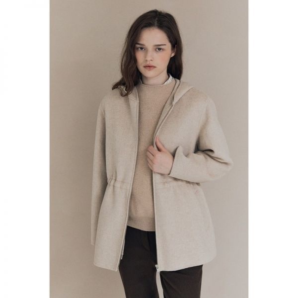 BCBG 올앤선드리 매건 후드 코트 A5WAH811_DG 3360801