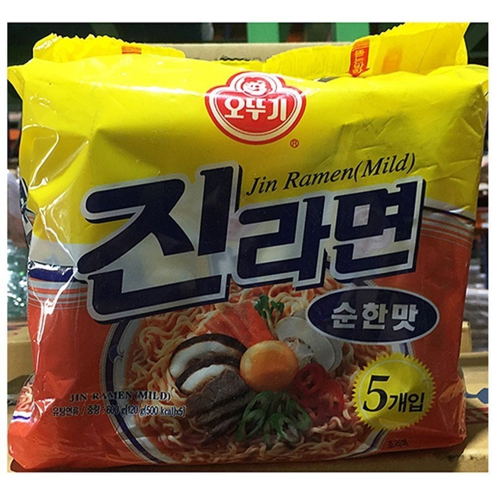 순한맛 진라면 멀티(오뚜기 40봉) 라면 봉지라면 가공
