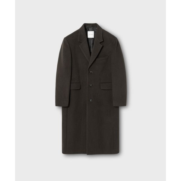 넌블랭크 NONBLANK x패션플래닛 싱글 롱 코트_DARK BROWN NJCTFP700940 3049769