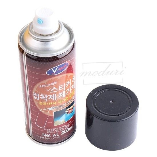 브이텍 스티커얼룩제거제200ml VT-021 세차 관리용품 타르 녹제거제