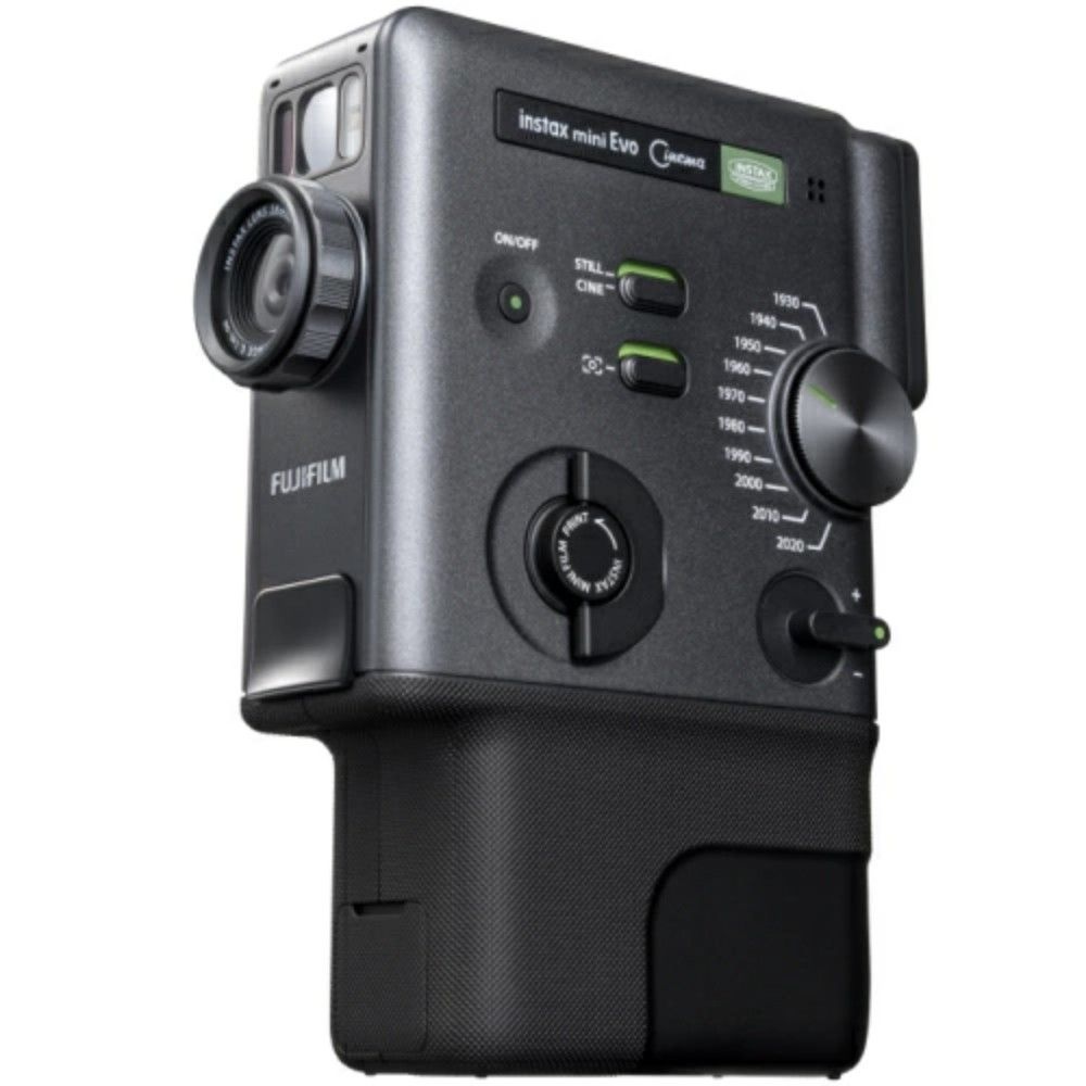 [해외] 후지 필름 하이브리드 카메라 인스턴트 체키 instax mini Cinema Evo INS MINI EVO CINEMA