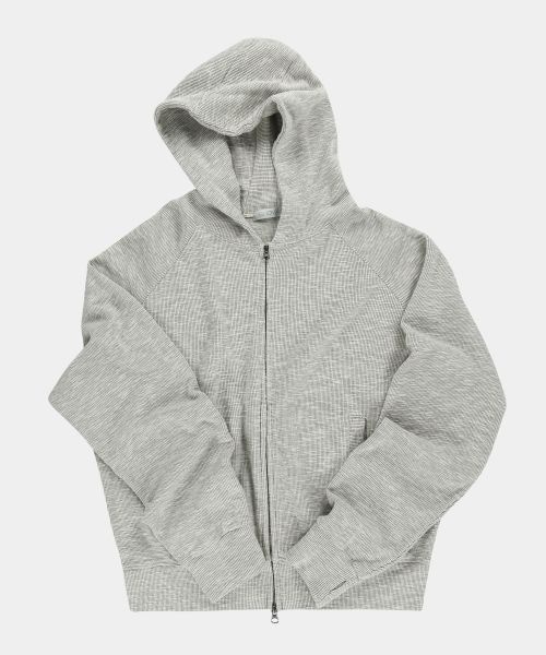 슬로우애시드 SLOW ACID 슬라브 베이직 후드 집업 멜란지그레이 S2530ZU21MGY 200279