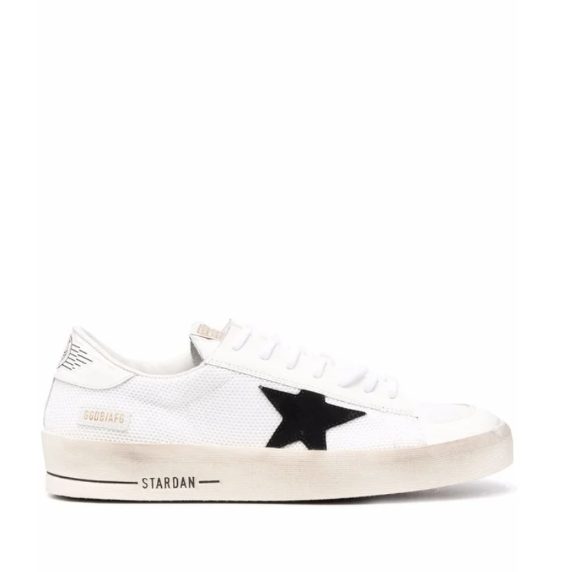 골든구스 GMF00328 F003028 10283 스타단 남성 스니커즈 화이트 블랙 스타