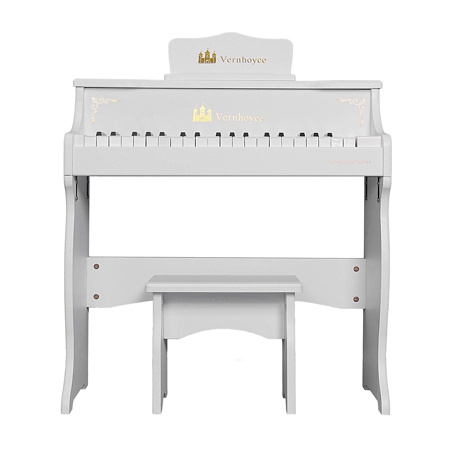 어린이피아노 37건반 화이트 베른호이체 VH-37 White