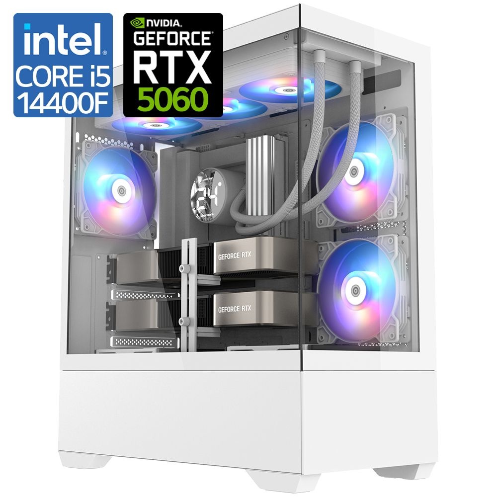 상품상세참조 [온누리상품] [인텔 i5-14400F/RTX5060] 고사양 게이밍 조립 PC 컴퓨터 발로란트 로블록스 배틀그라운드 스팀게임