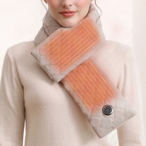 UnKnown 따뜻한 5000mAh 전기발열 목도리 온열목도리 머플러