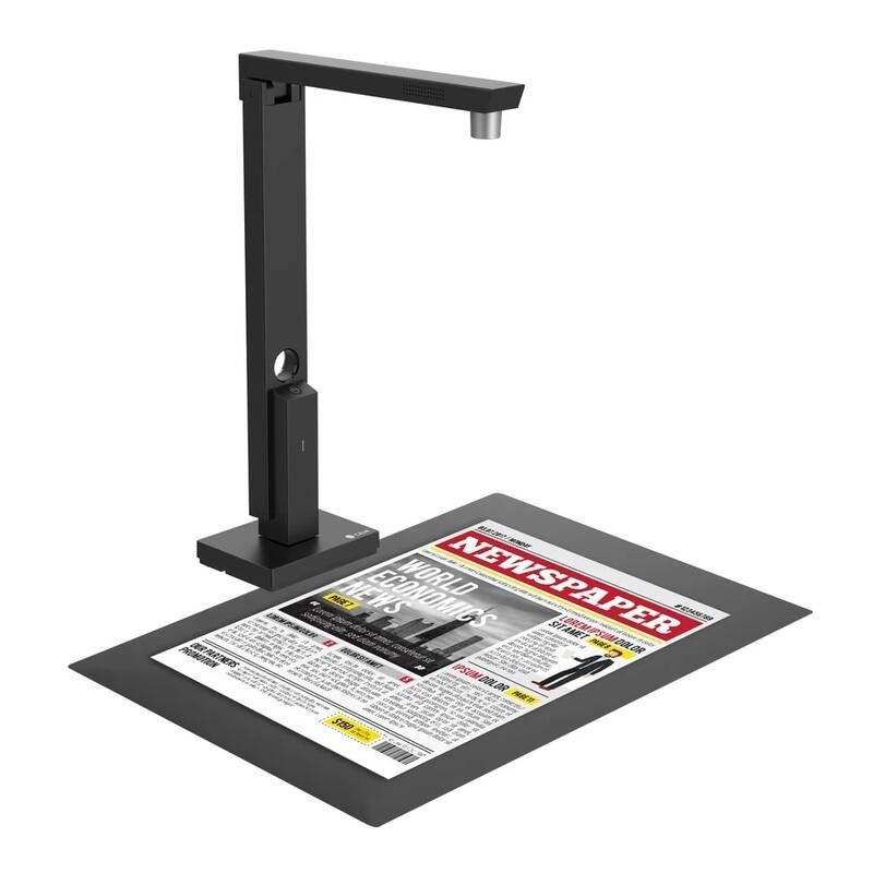 [해외] 북스캐너 CZUR 렌즈 800 프로 휴대용 문서 스캐너 8MP 270DPI 고속 스캔 1s 플랫 시트용 경량 A4