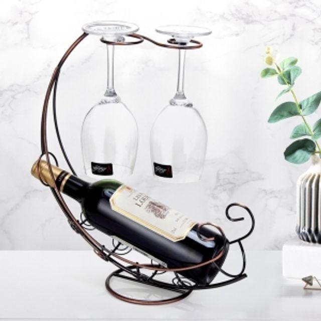 (주)트리 문라잇 와인잔걸이 와인랙(브론즈) 와인잔랙