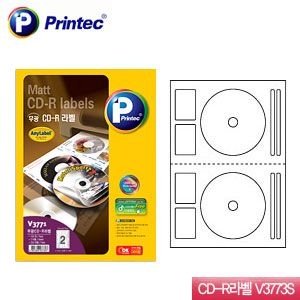 [온누리상품] 프린텍 애니라벨-CD-R라벨  V3773S (10매)  C(4-2)