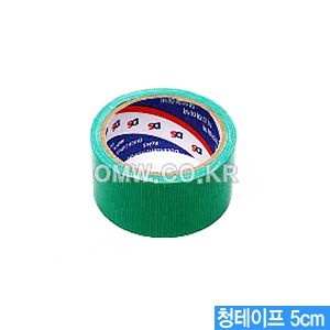 [온누리상품] 삼성 청테이프5cm  낱개 테이프 유리테이프 10개묶음
