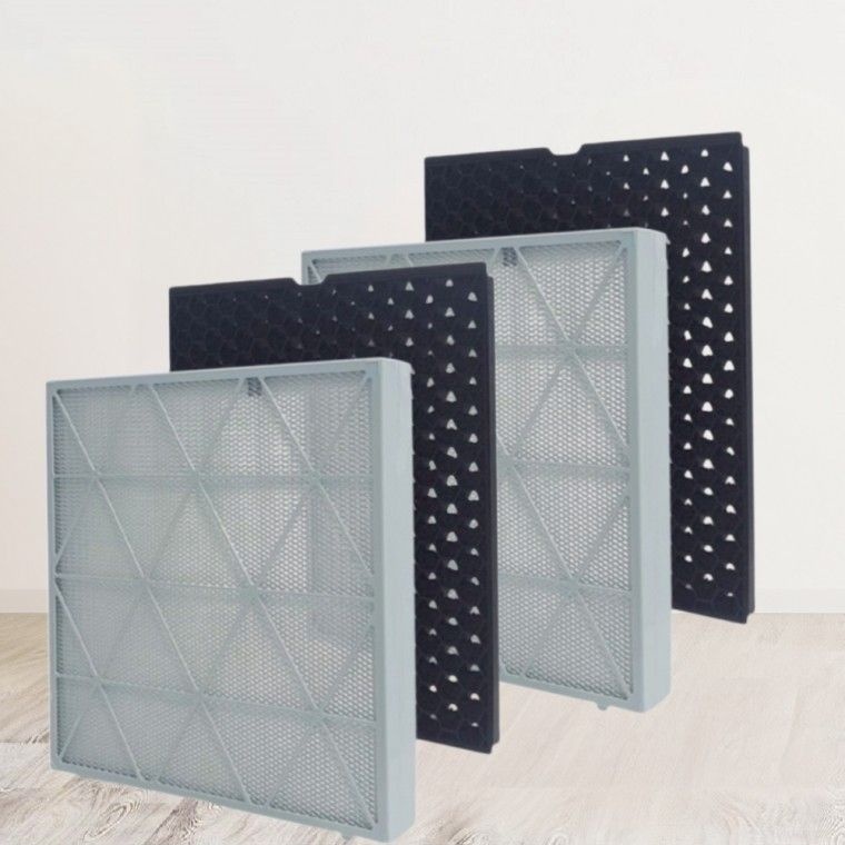 넥스코 좋은 품질 삼성호환 무풍큐브2단형 헤파탈취2개 AX106A9971GD 공기청정기필터