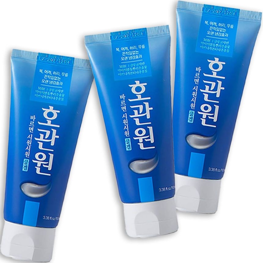 호관원 쿨겔 아르니카 MSM 함유 튜브타입 100ml 3개