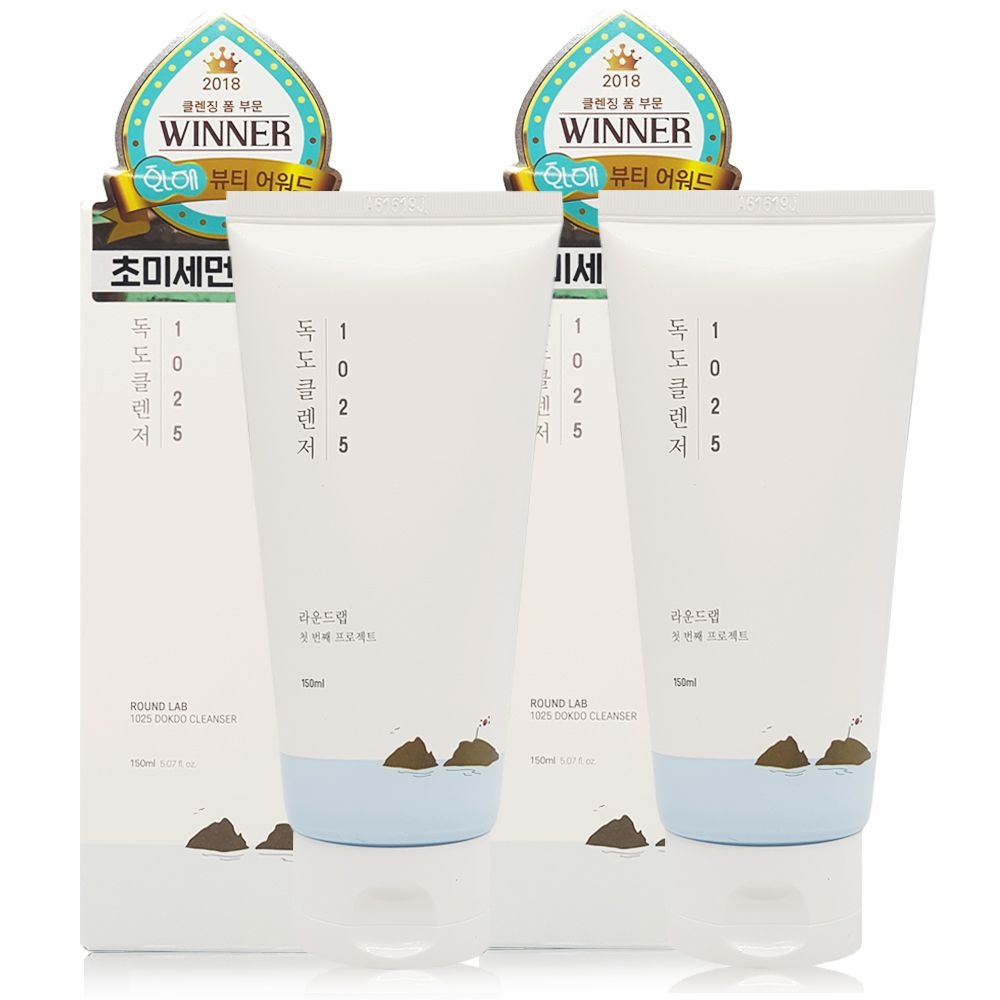 라운드랩 1025 독도 클렌저 150ml+150ml/폼클렌징