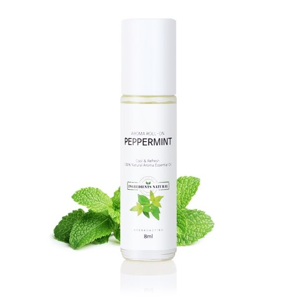 천연 허브 오일 페퍼민트 아로마 테라피 롤온 8ml 천연허브향 야몽