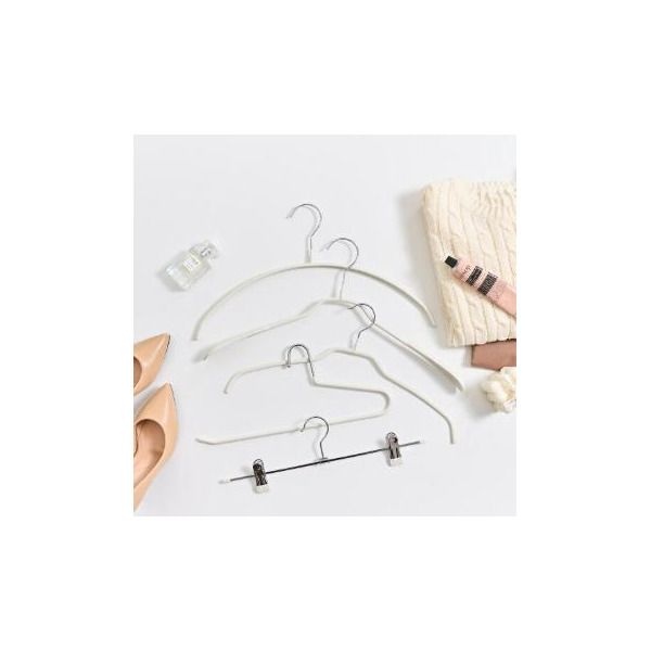 [베스트하임] (싱글세트)  강철 논슬립 옷걸이 60개