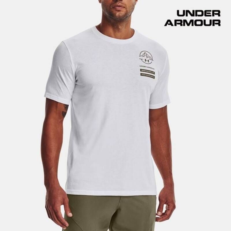 <매장정품> UNDERARMOUR 언더아머 남성 UA 마운틴 카모 락업 반팔 1370191-100 1056046