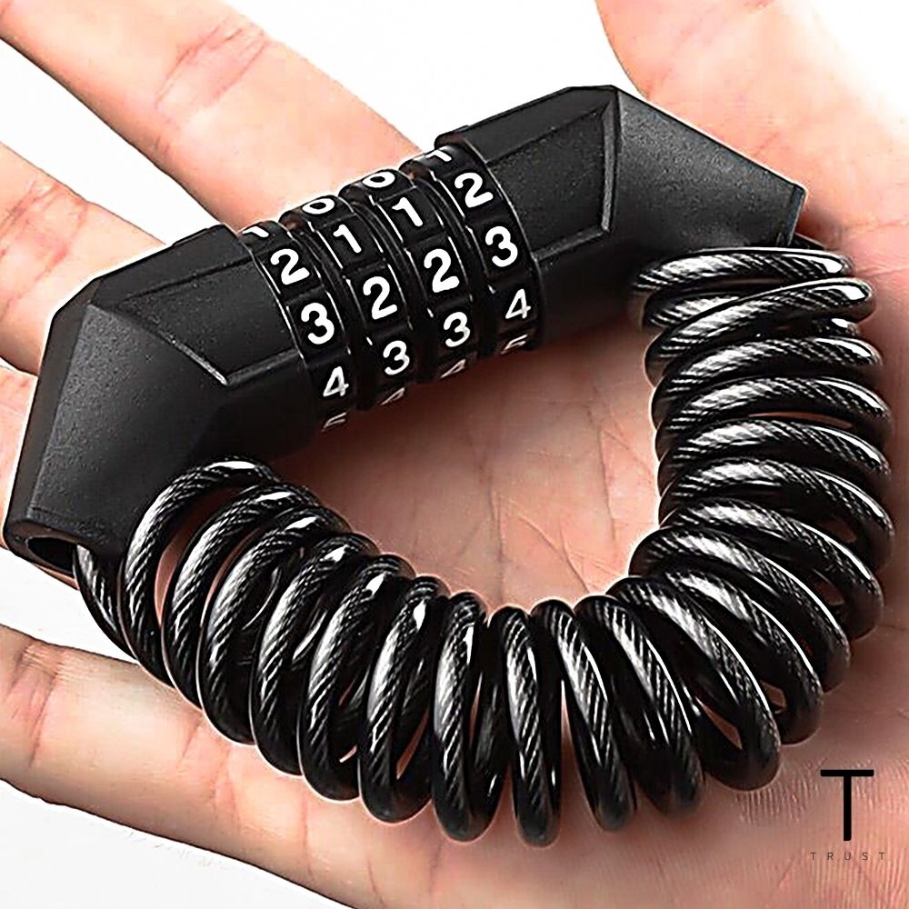 자전거 잠금 장치 자전거 열쇠 비밀 번호 자물쇠 와이어