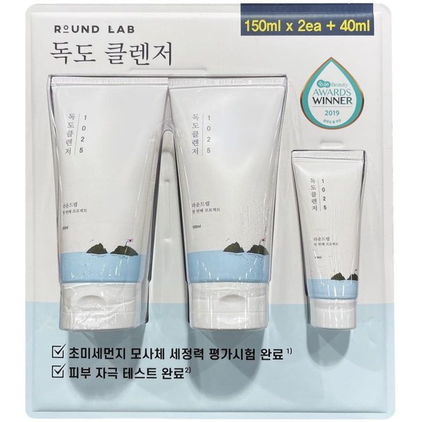 무료배송 라운드랩 독도 클렌저 150ml x 2 + 40ml