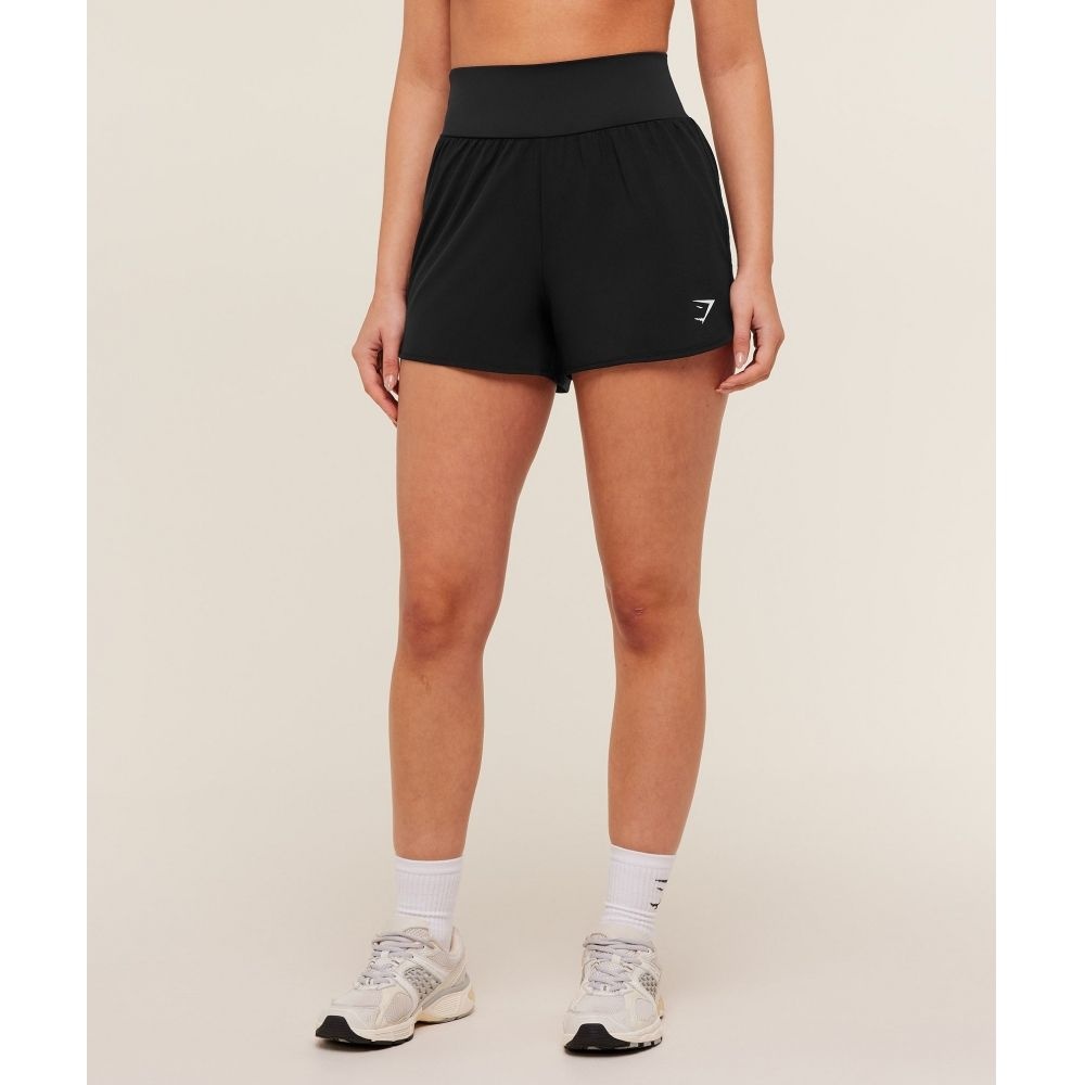 [해외] 짐샤크 Woven 반바지 GS 블랙 B6B3R-BB2J