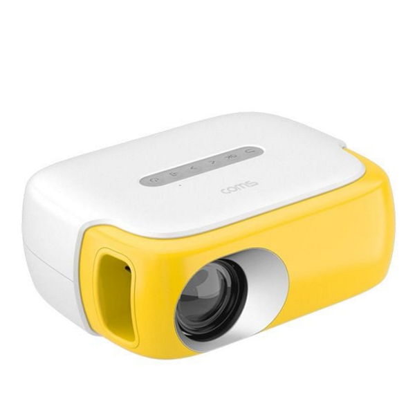 COMS 미니 빔 프로젝터 휴대용 빔 프로젝터 고화질 무선 스마트빔 캠핑용 재생기 소형