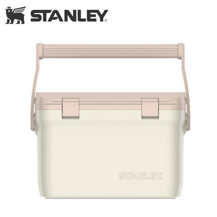 [해외] 스탠리 STANLEY 쿨러 아이스박스 15.1L 캠핑 낚시 야외용 크림 베이지 색상