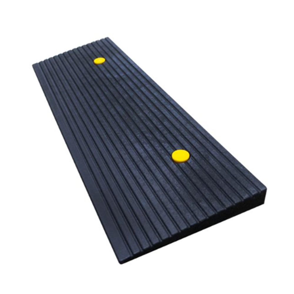 차량 진입판 경사로 휠체어 화물차 발판 문턱 경사면 고무 카업 블럭업 높이40mm