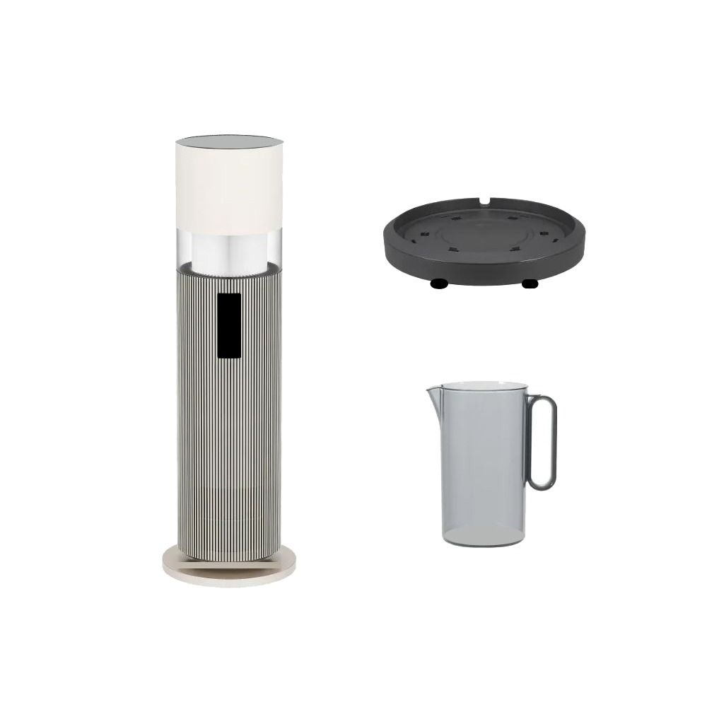 (주)LG전자 LG 퓨리케어 오브제컬렉션 하이드로타워+급수키트+무빙휠 세트 샌드베이지 HY705RSUABM  에코(무료배송)